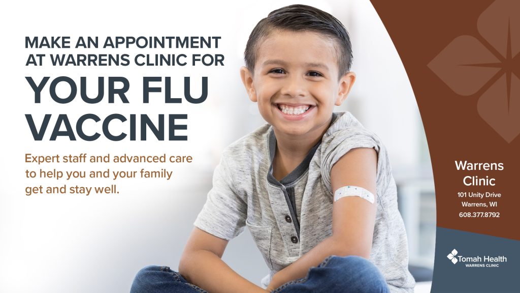 Make and appointment at Warrens Clinic for your flu vaccine
