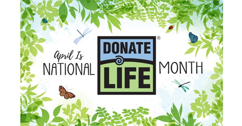 April is National Donate Life Month