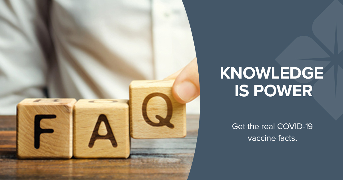 Knowledge is Power | Get the real COVID-19 vaccine facts