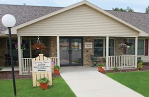 Front of Serenity House building