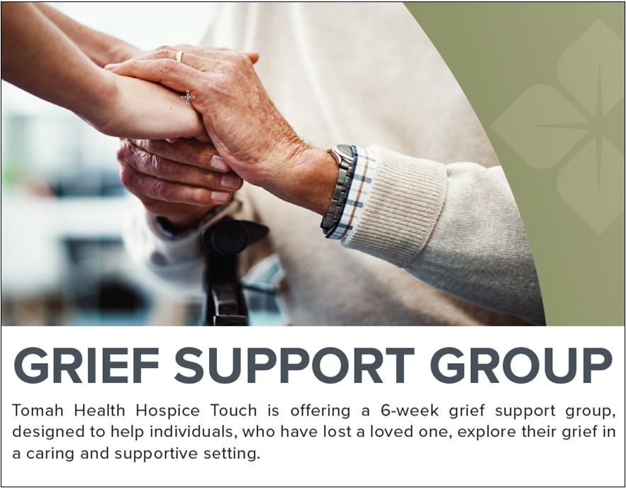 Tomah Health Hospice, Palliative Care Offers Grief Support Series 2025 ...