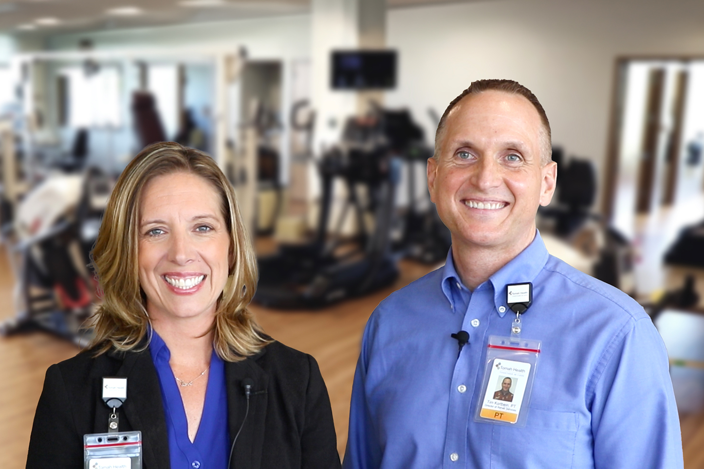 Rehab Coordinator Emily Wall and Rehab Director Tim Kortbein provide excellent Rehab care for the community. Voted Best Physical Therapy in the 2026 Best of Tomah awards.